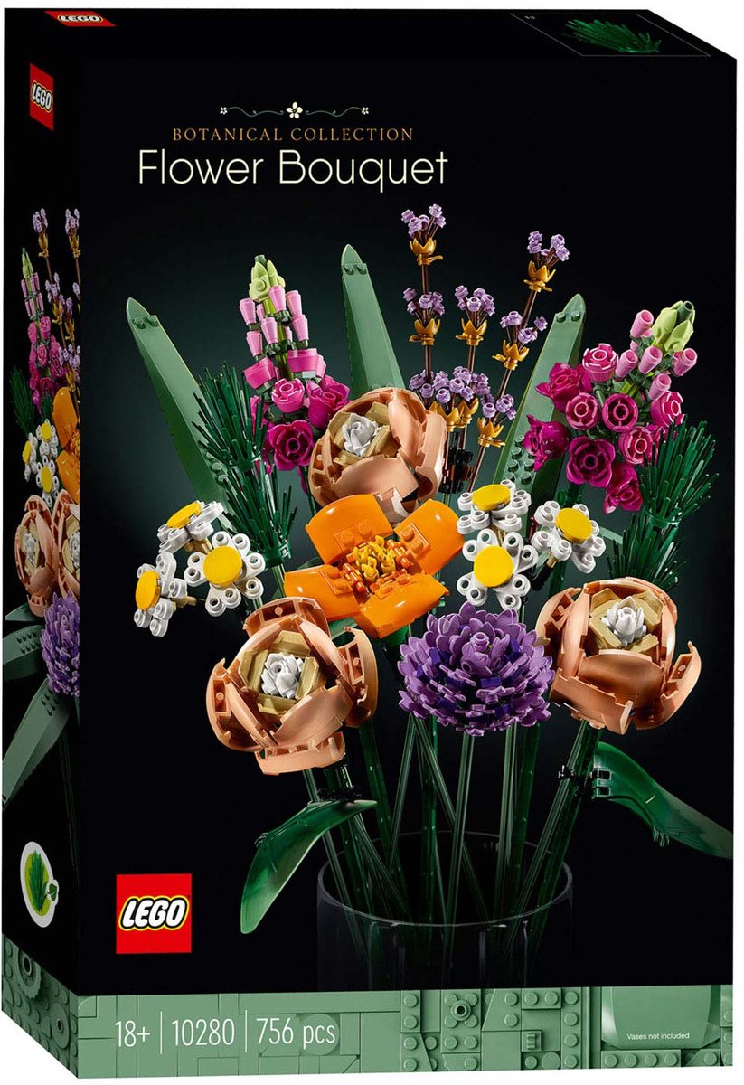 LEGO Botanicals Bloemenboeket Bouwpakket voor Volwassenen - 10280 – foto 2
