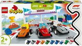 Voitures et pilotes de course de l'équipe LEGO DUPLO City F1® - 10445