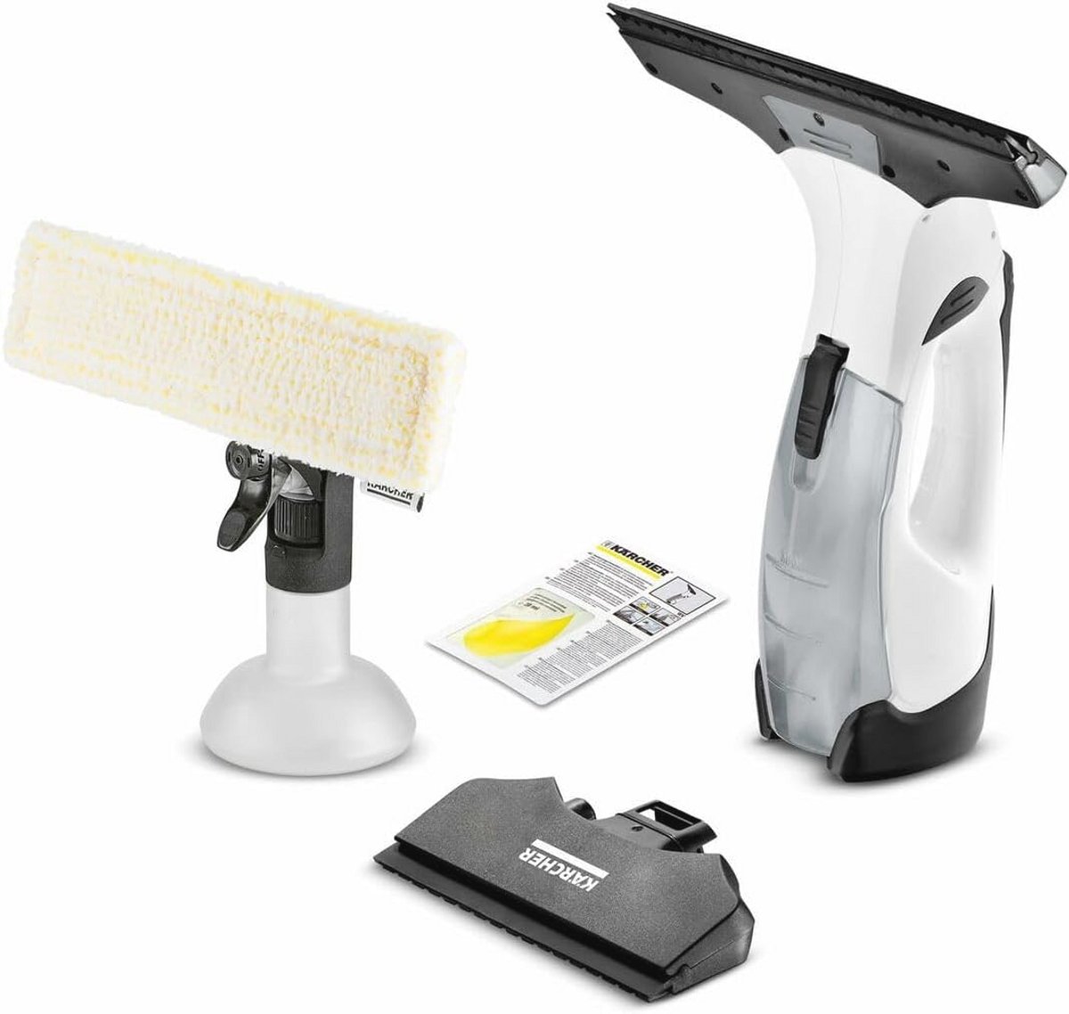 Window Vac met Accuduur van 35 min en LED-laadindicator - Streeploos Ramen Reinigen