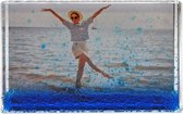 Lijsten Nederland | Acryl fotolijst gebogen 10x15 cm | transparant | kunstglas (2 mm