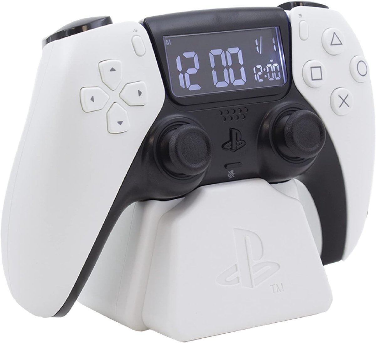 Witte PS5 Controller Wekker - Officieel Gelicenseerd - 1 stuk - Wit