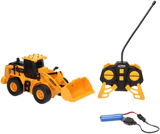Foto: Rc bestuurbare truck met voorlader 1 24