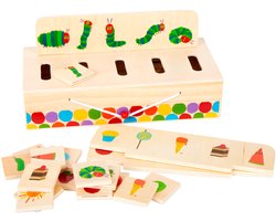 Omslag van Small Foot - Rupsje Nooitgenoeg Afbeeldingen Sorteerbox