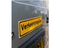 Verkeersregelaar reflecterende magneetsticker
