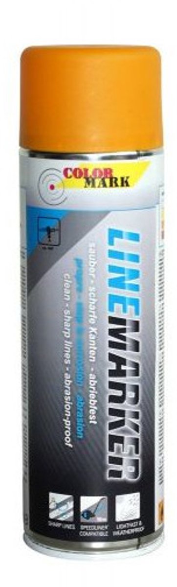 COLORMARK Linemarker - Geel - 500 ml - Afwerkingslaag