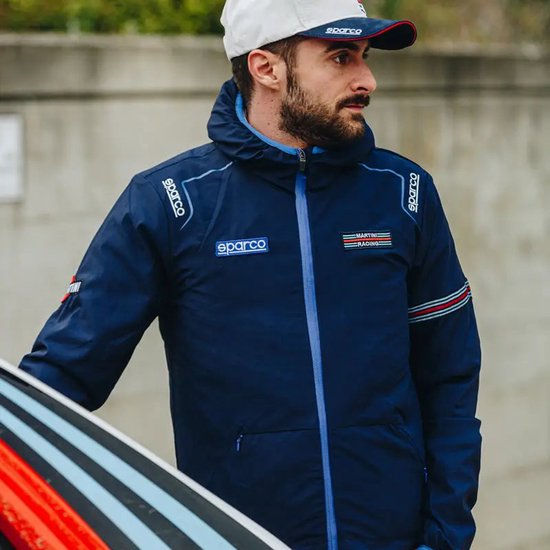 Sparco - Windstopper Martini Racing - WILSON - Blauw / 3xl van Sparco — afbeelding 5