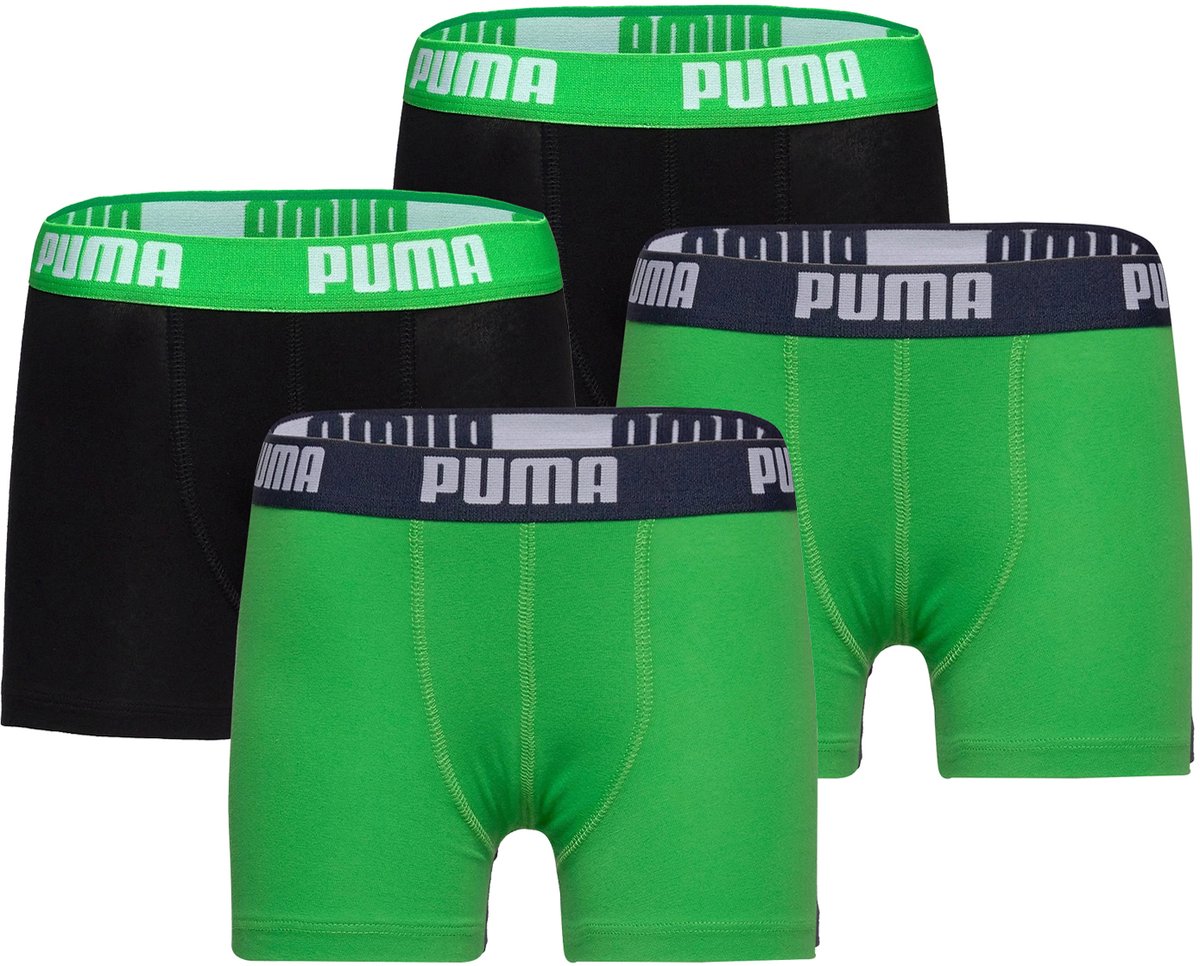 Puma boxershort jongens kinderondergoed, set van 4