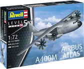 Revell Modelbouwpakket Vliegtuigen - 03929 Airbus A400M -Luftwaffe- (Atlas) Plastic - 1:72 - Modelbouw