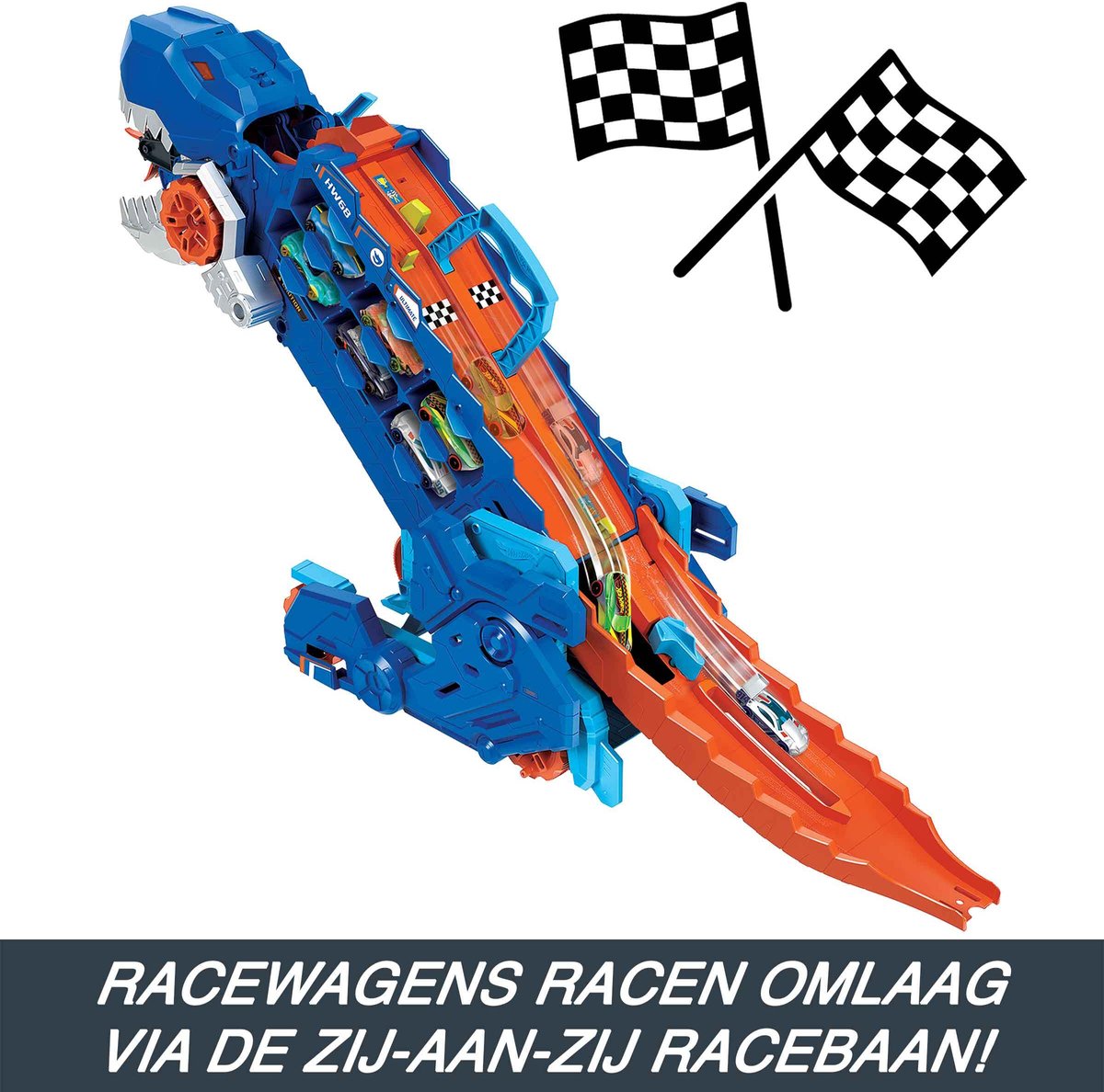 Hot Wheels - City Ultieme Dino Hauler Vrachtwagen - 1:64 - Speelgoedvoertuig — afbeelding 5