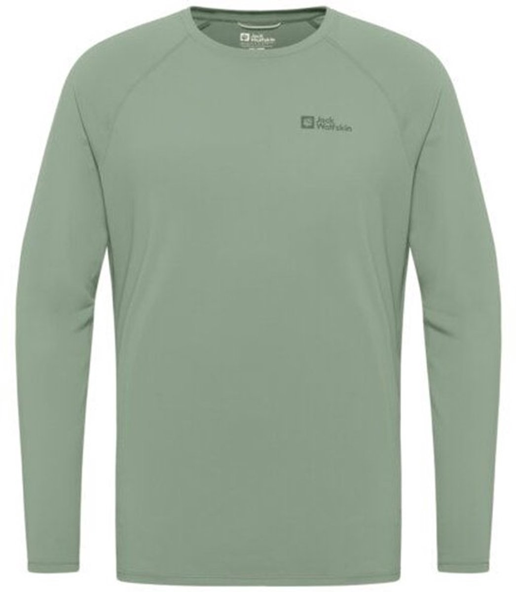 Jack Wolfskin Prelight Swift LS – Outdoor Kleding Fleeces en Truien T-Shirt 4029_eucalyptus