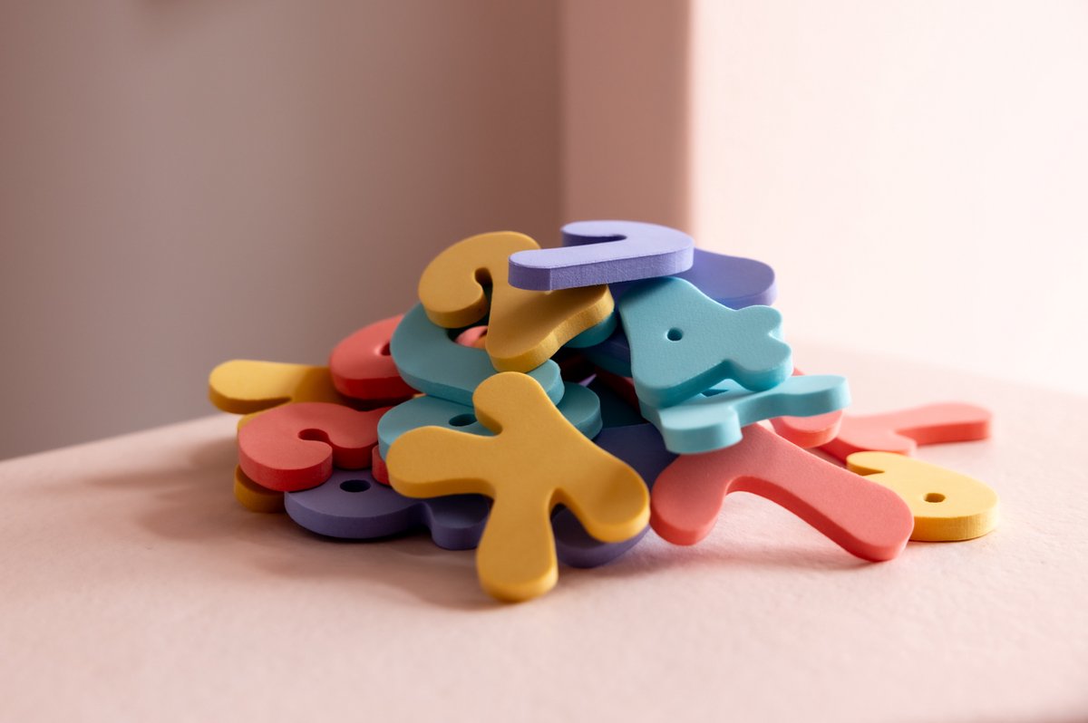 Nûby Badspeeltjes Letters en Cijfers - 12m+ — afbeelding 2