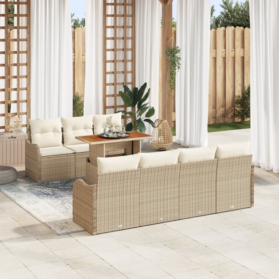 Hoekbank Soren 4-zits Rechts Beige
