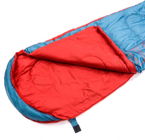 Meteor Ymer - Slaapzak - blauw/rood, comfortabel, lichtgewicht van Meteor — afbeelding 3