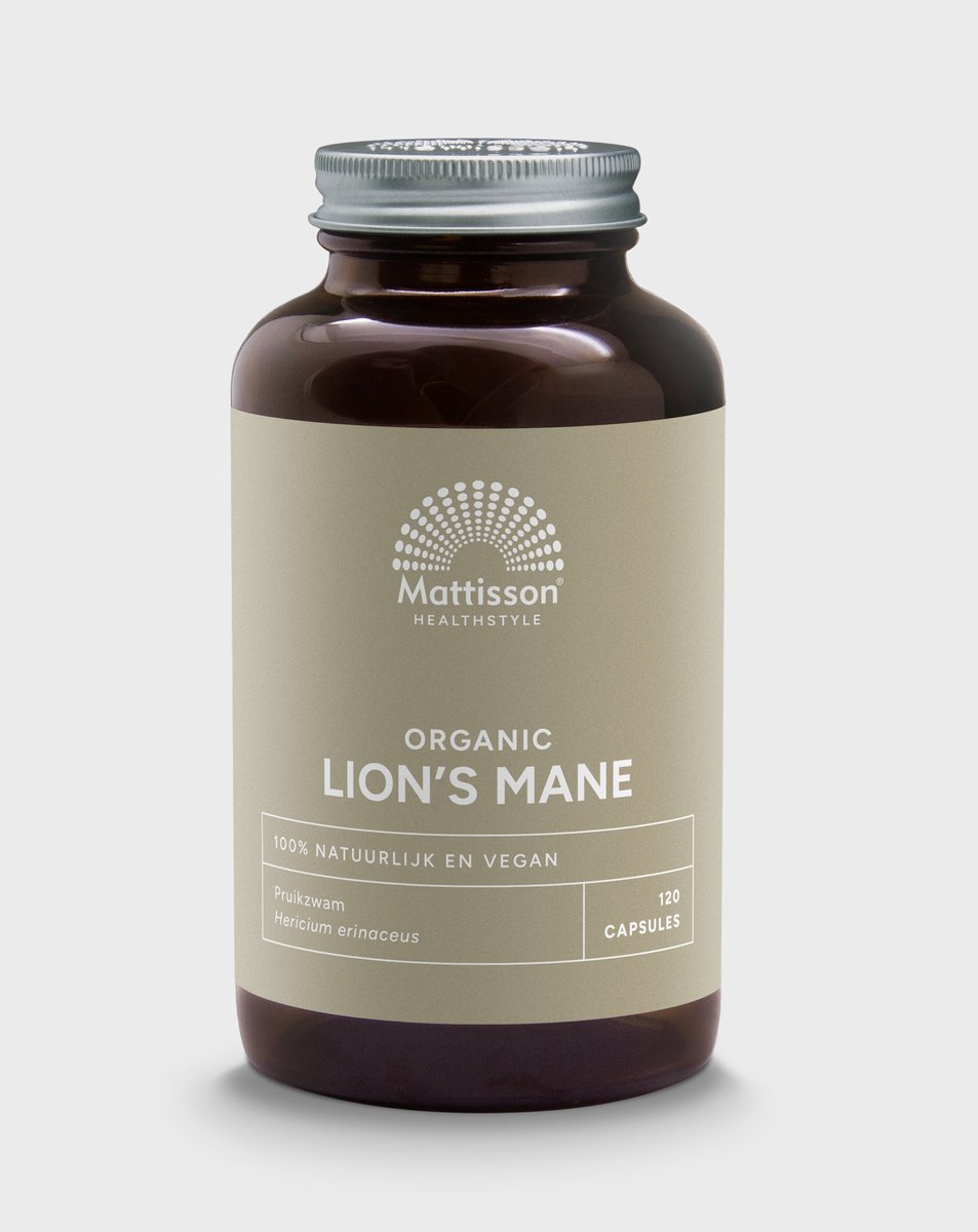 Goedkoopste Mattisson - Biologische Lion's Mane 500 mg - 120 capsules