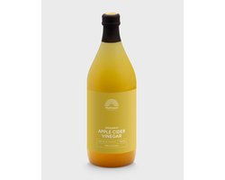 Mattisson - Biologische Apple Cider Vinegar (Appelazijn) - Puur - Vegan & Biologisch Appel Azijn - 1000 ml