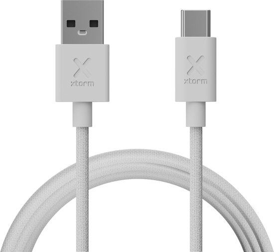 Câble USB-A vers USB-C Xtorm Go2 - 1 mètre - Wit