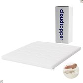Cloudtopper Premium - 180x200 cm - Hotelkwaliteit - Traagschuim - Extra Dik - Matrastopper - Topmatras - Topper - Topdekmatras- Anti-Allergisch - 30 Nachten Proefslapen