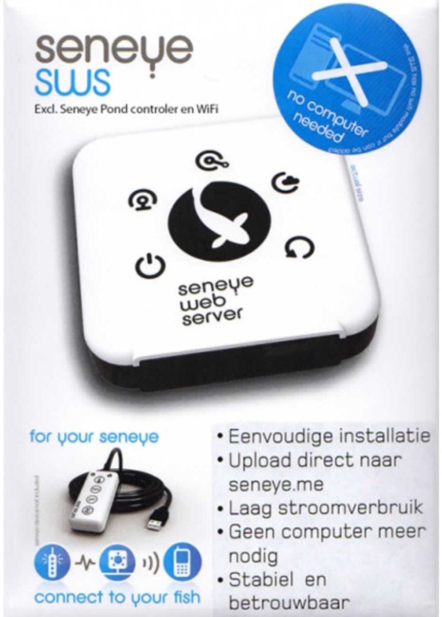 Seneye SWS (web server) zonder wifi (OPRUIMING)*