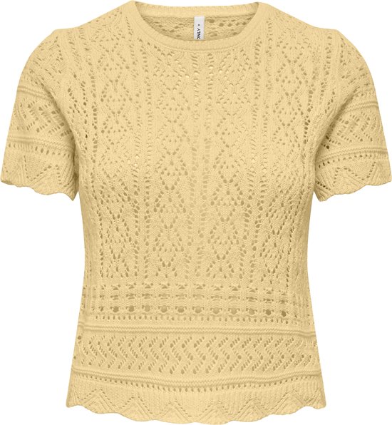 ONLY - ONLELKE LIFE SS STRUCTUR O-NECK KNT NOOS T-shirt femme