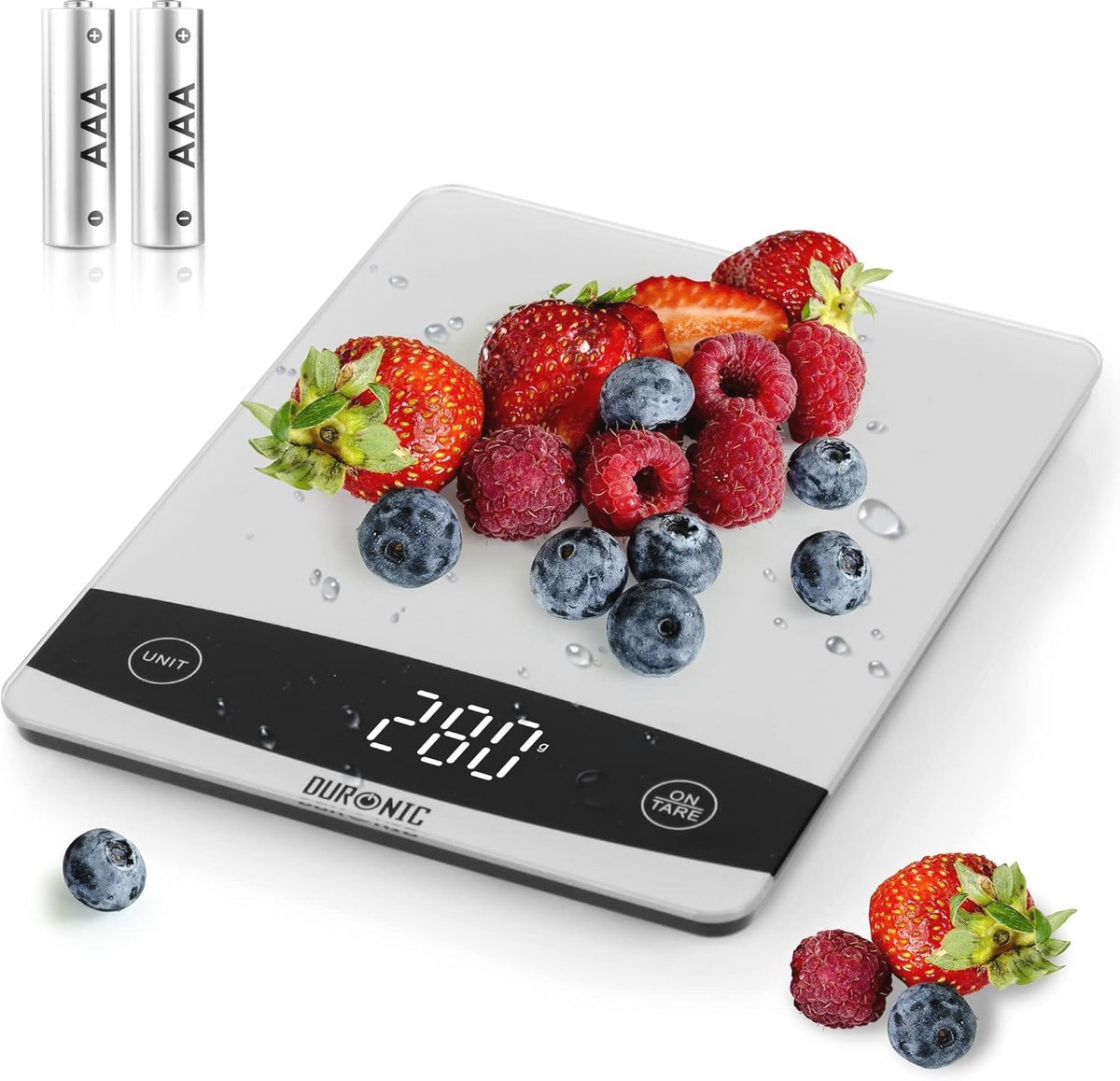 Digitale Keukenweegschaal met Tarra-functie - Nauwkeurig tot 10 kg en Groot LCD-display