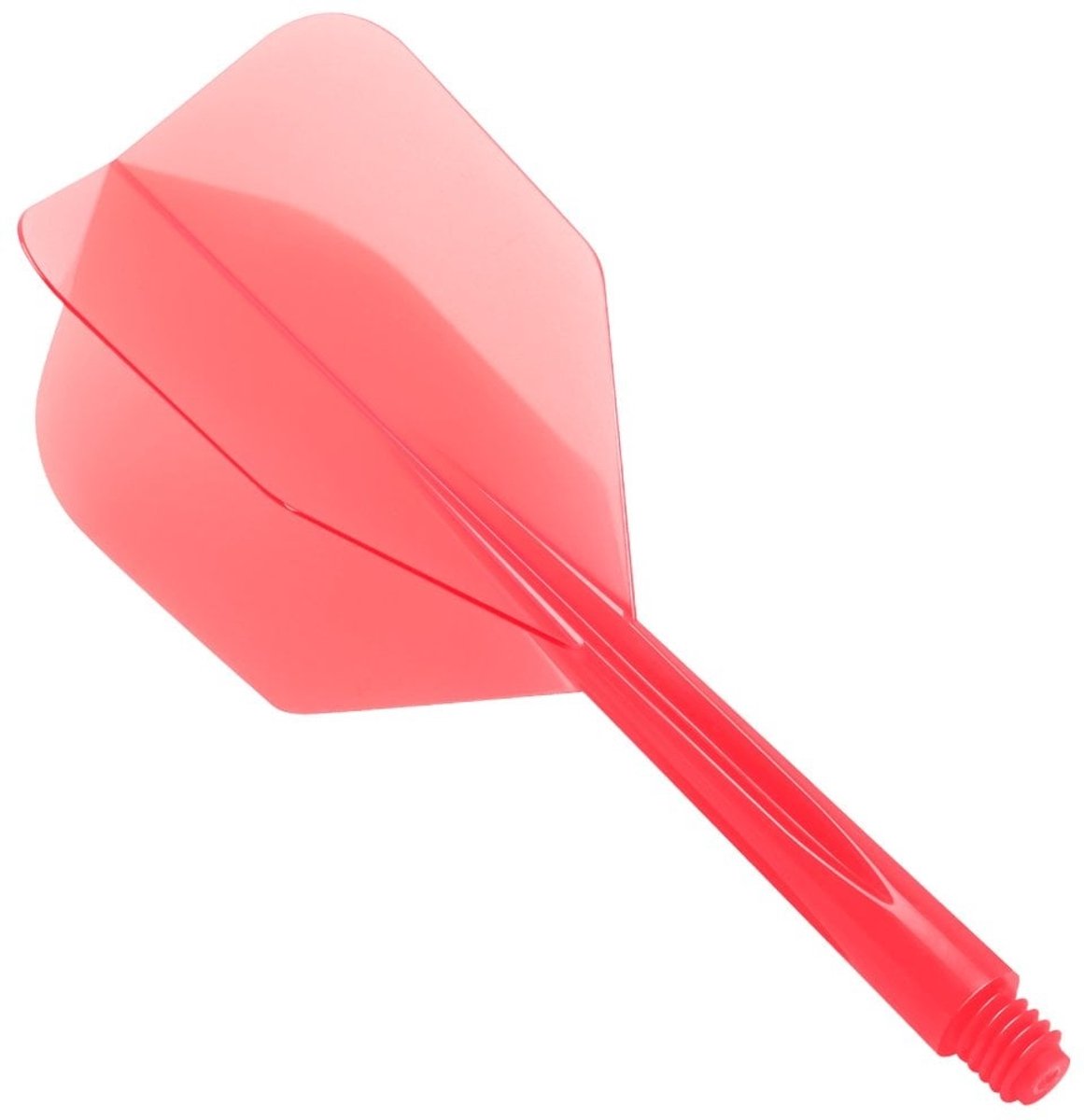 Condor Zero Stress Flight System - Small Clear Red - Dart Flights