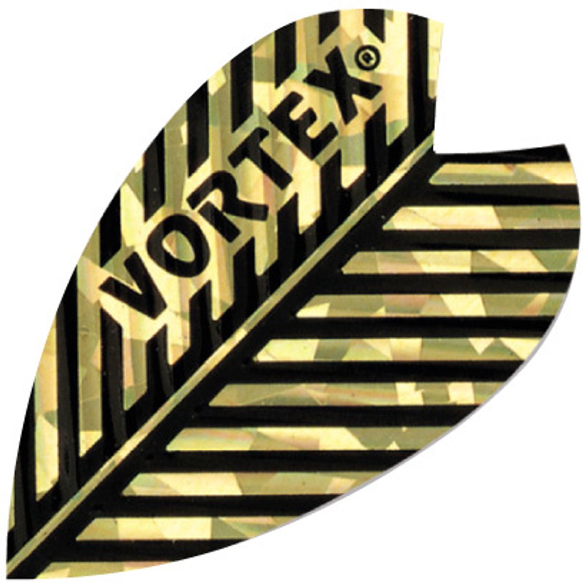 Harrows Vortex Feather Gold - Dart Flights
