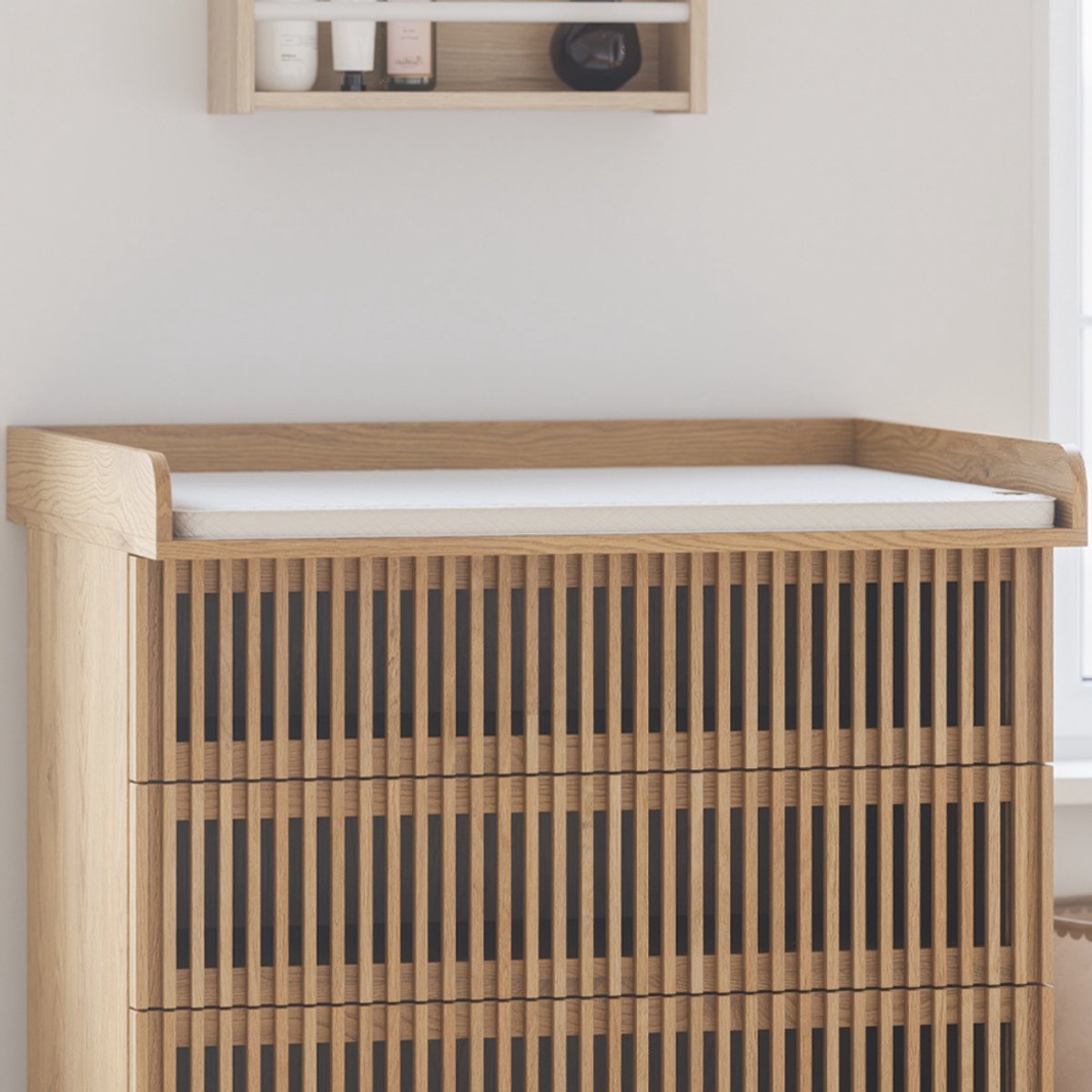 Petite Amélie Bladvergroter voor commode Japandi – Naturel
