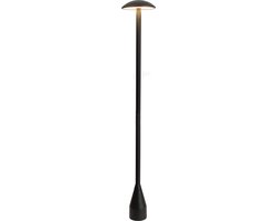 KS Verlichting - Moderne Staande Buitenlamp - Staande Lamp voor buiten - Jazzy - H 80 cm - Zwart - Buitenverlichting