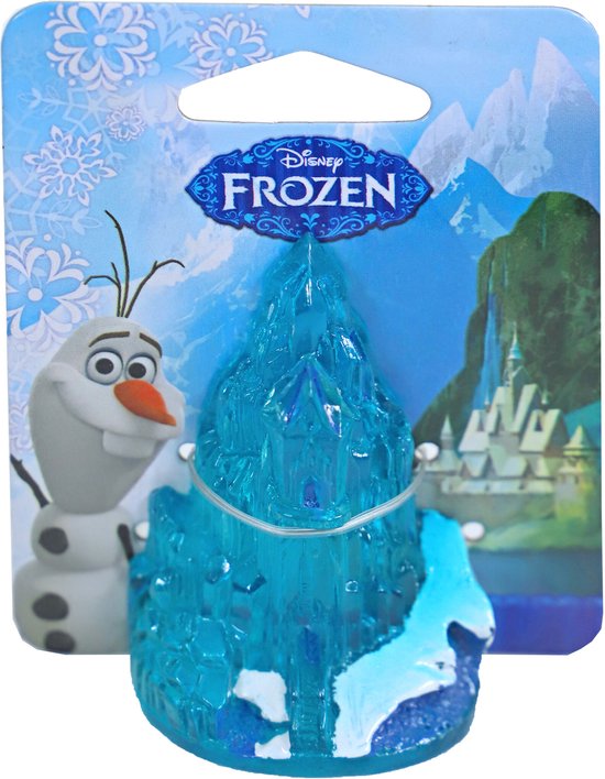 Disney Frozen - Mini IJskasteel Aquarium Ornament - 6,35 x 4,5 x 2,5 cm