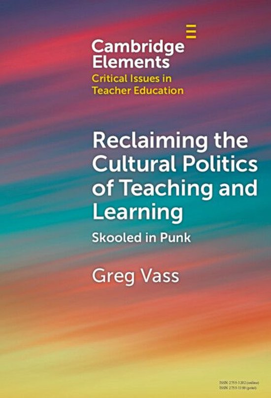 Elements in Critical Issues in Teacher Education - Reclaimin ... - cover
