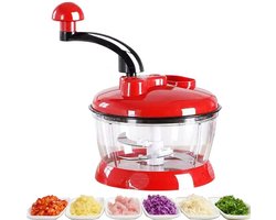 Chopper - Hakmolen - Groentesnijder Electrisch - Rood