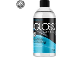 BeGLOSS - Latex - Easy Glide Dressing Aid - 500 ml. - rond fles met dop - om snel en makkelijk latex kleding en kousen aan te trekken.