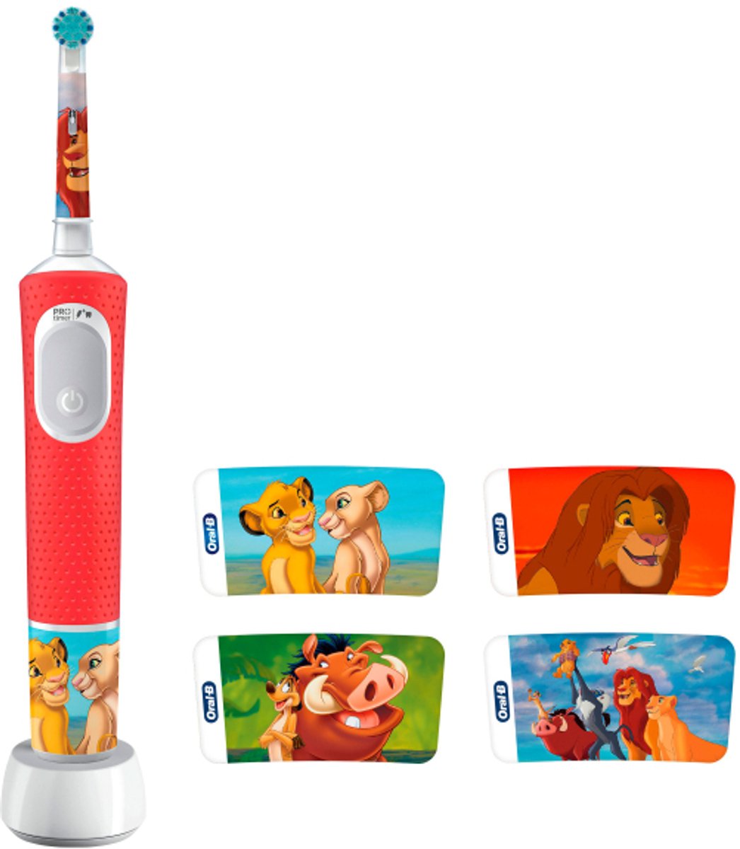 Afbeelding 2 van Oral-B Elektrische Tandenborstel Pro Kids Lion King