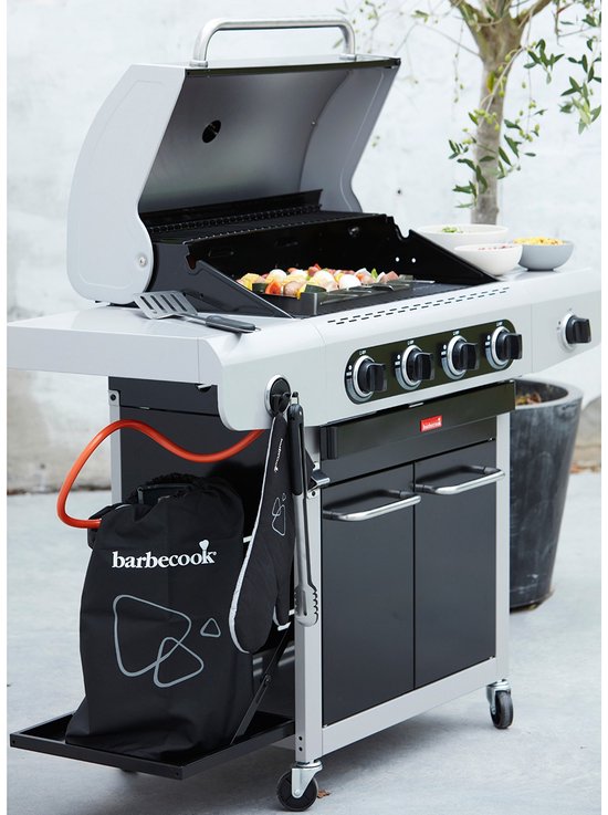 Barbecook Siesta 412 Black Edition duits gasbarbecue 132x56x118cmBa... van Merkloos — afbeelding 2