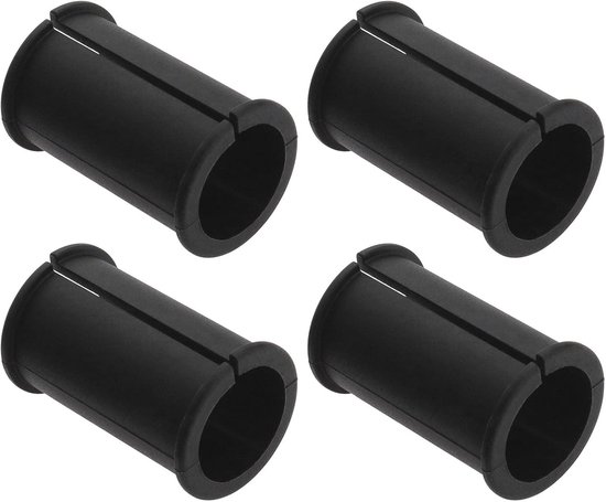 Foto: Famanu 4pcs microfoon shock mount rubber mouw vervanging microfoon stand rubber pakking accessoires voor indoor gelegenheden opname studio