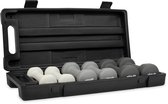 VirtuFit Dumbbellset - 3 sets van 0,5, 1 en 1,5 kg - 6 kg totaal - Met Koffer - Geschikt voor Zumba, Aerobics en Body Toning - Vinyl Dumbbells - Dumbell Set - Gewichten Set – Fitness – Halters – Halterset