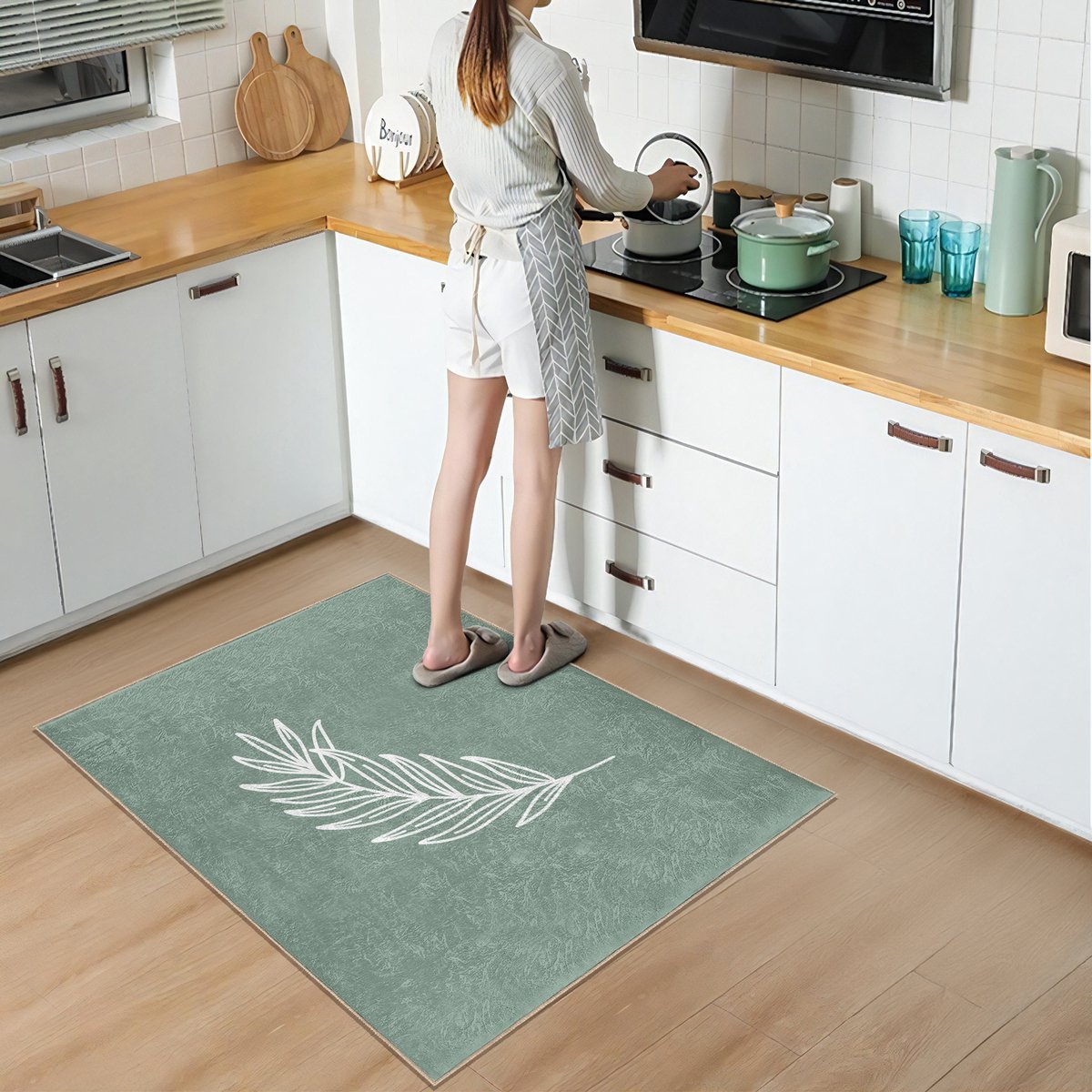 Keukenloper, Tapijtloper, Vloerkleed 80 x 150 cm Verkrijgbaar in Vele Kleuren en Maten, Duurzaam en Stevig Vintage Woonkamer Tapijt Voor Keuken, Hal en Woonkamer, B Keukenloper, Tapijtloper, Vloerkleed 80 x 150 cm Verkrijgbaar in Vele Kleuren en Maten, Duurzaam en Stevig Vintage Woonkamer Tapijt Voor Keuken, Hal en Woonkamer, B