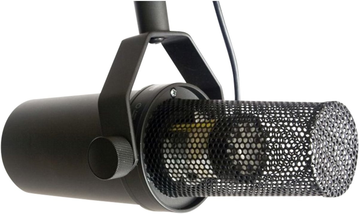 Shure SM7B - Microfoon - Zwart - Voor studio's