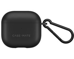 Case-Mate, Hoesje geschikt voor AirPods 4 - Tough Series met Karabijnhaak & Anti-Scratch, Zwart