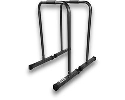 KRAKEN Dip Bars | Premium Fixed Fitness Equalizer Dipbars | Krachttraining, Turnen, Gynmnastiek, Calisthenics | Hoge kwaliteit Metalen liggers | High Grip | Blessure preventie | Train Overal | Opdrukset met één hoogte