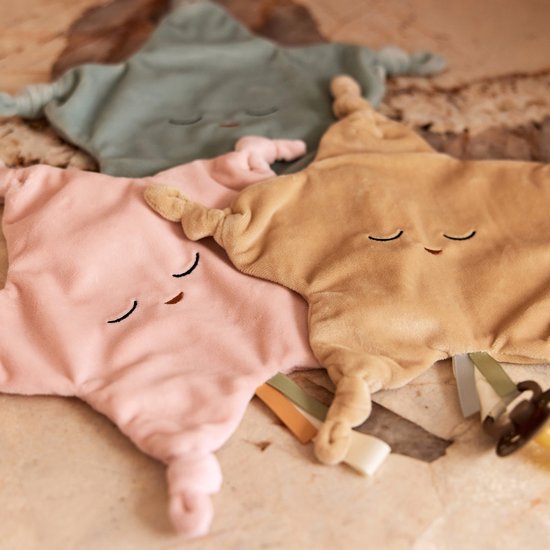 Jollein - Speendoekje Little Star - Speenknuffel Baby - 100% Polyester - Biscuit van Jollein — afbeelding 2