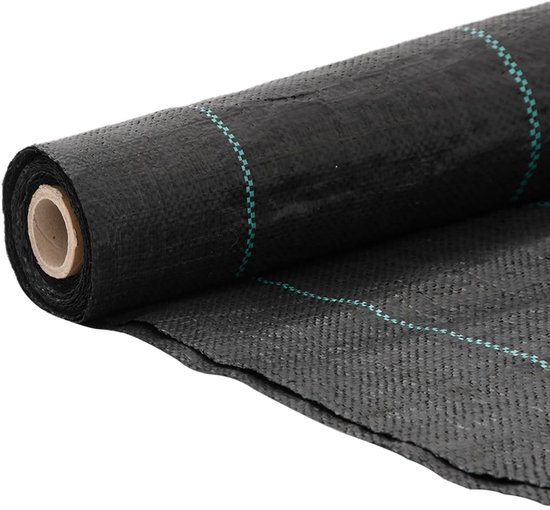 Worteldoek 1,5x25 m polypropeen zwart