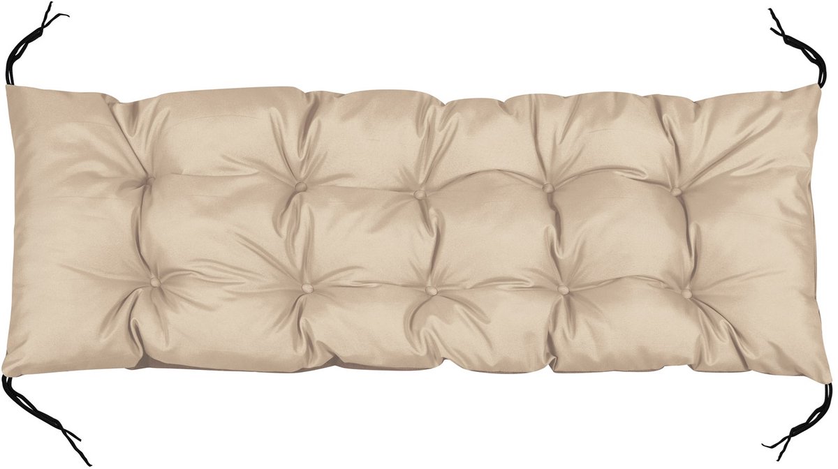 Tuinkussen 120x40 cm waterdicht voor palletbank beige
