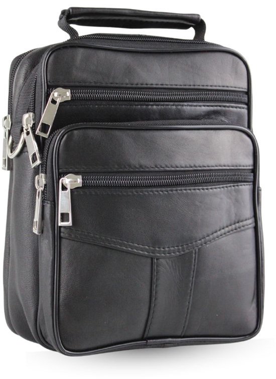 Sac à bandoulière en cuir homme / femme | Sac bandoulière homme cuir | Sac tour de cou homme | sac reporter | sac de travail en cuir | Sac homme avec anse