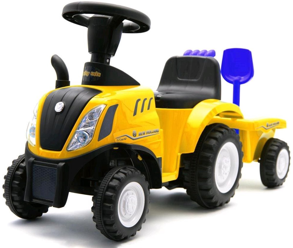 Baby Mix New Holland traptractor met aanhanger - Kindertractor