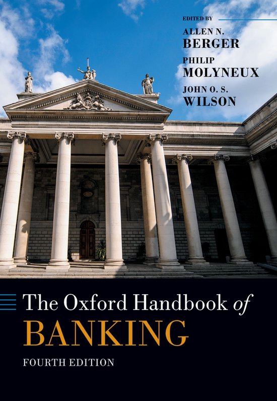 Oxford Handbooks-The Oxford Handbook of Banking - cover