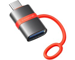 Xssive USB-C Adapter naar USB-A - USB 3.0 met OTG - Converter geschikt voor MacBook, iPhone, iPad, Samsung, Laptop, Harde Schijf, USB Stick Kaartlezer