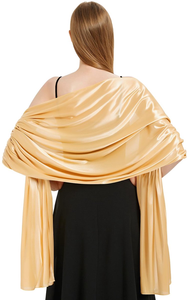 Unyqoos® Feestelijke Chiffon Sjaal Voor Dames - Elegant en Multifunctioneel, 200 x 70 cm, Perfect Voor Elke Gelegenheid