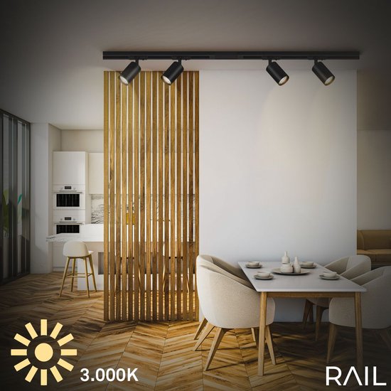 4 Railsysteem (4x Helder glaspanelen), 300-400 cm breed - Veranda Glaspanelen