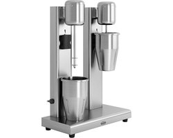 Combisteel Milkshaker dubbel Horeca kwaliteit RVS